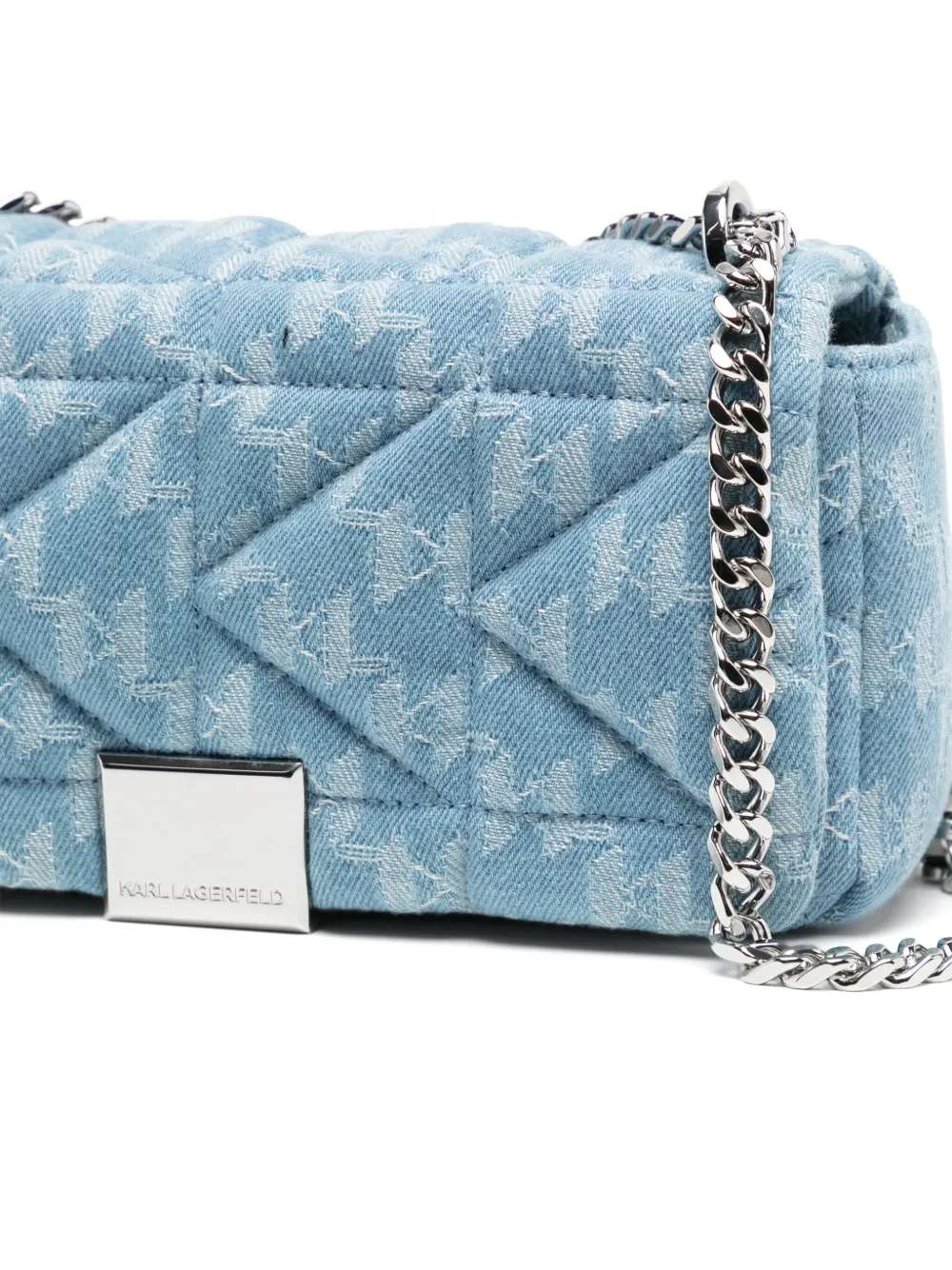 Karl Lagerfeld K Kuilt Schultertasche In Blau