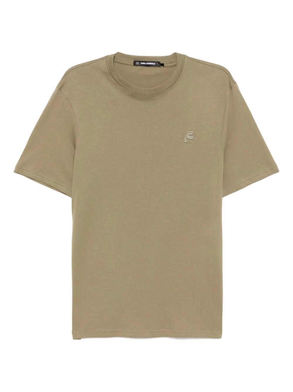 Karl Lagerfeld playera con logo bordado | verde | Image 1
