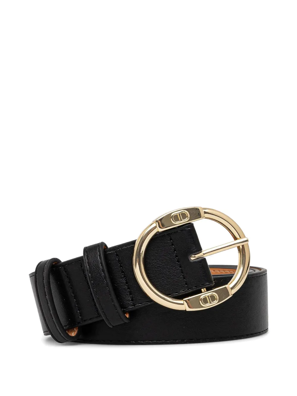 logo-buckle belt