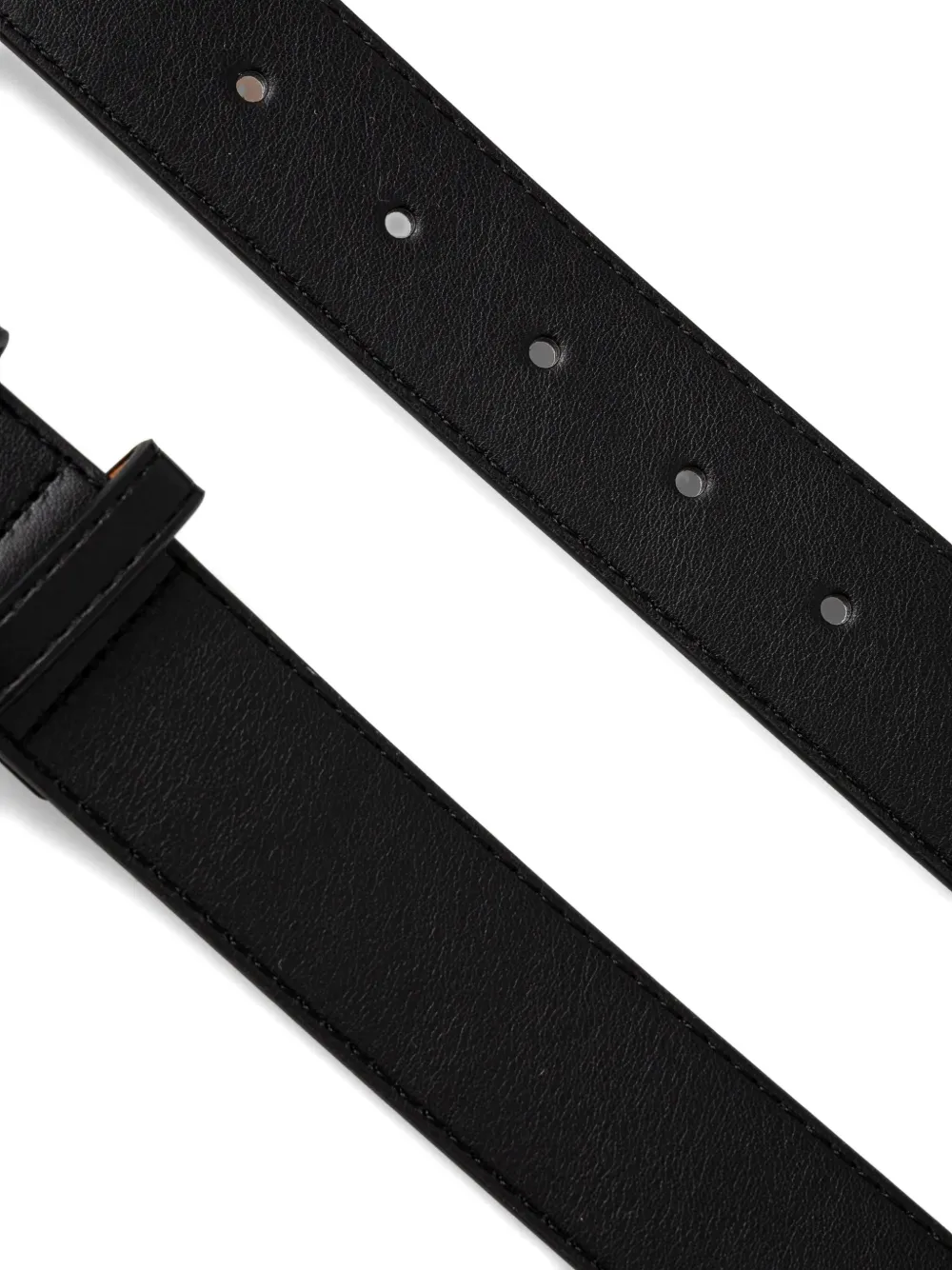 TWINSET Riem met logogesp Zwart