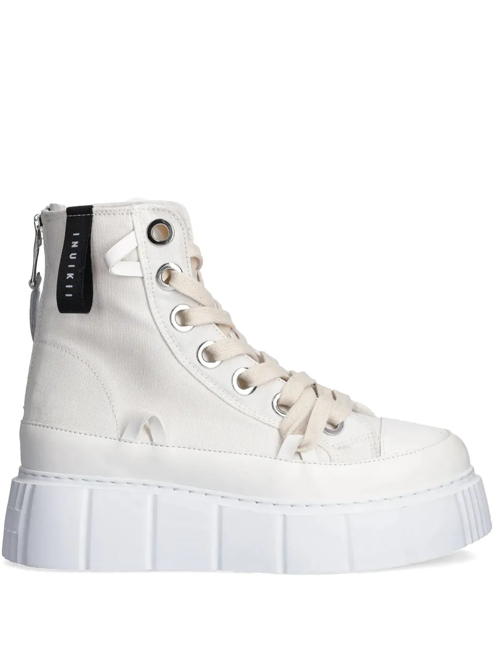 Inuikii Matilda Canvas High sneakers Wit