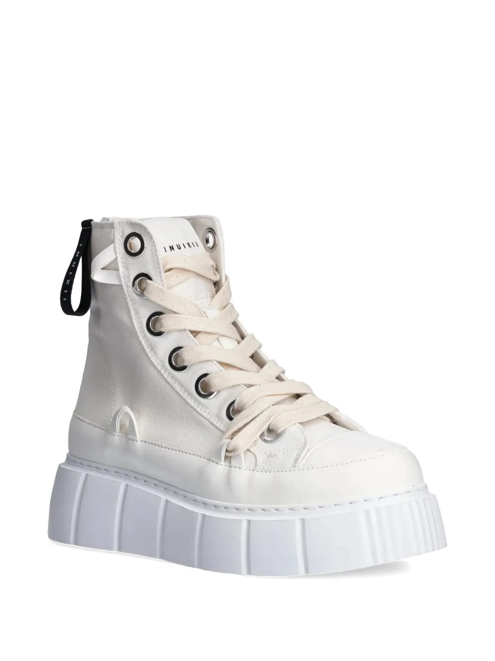 Inuikii Matilda Canvas High sneakers Wit