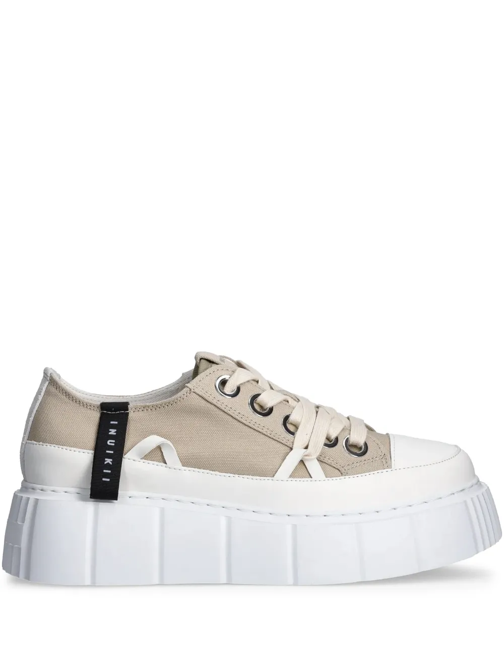 Inuikii Matilda Canvas Low sneakers Bruin