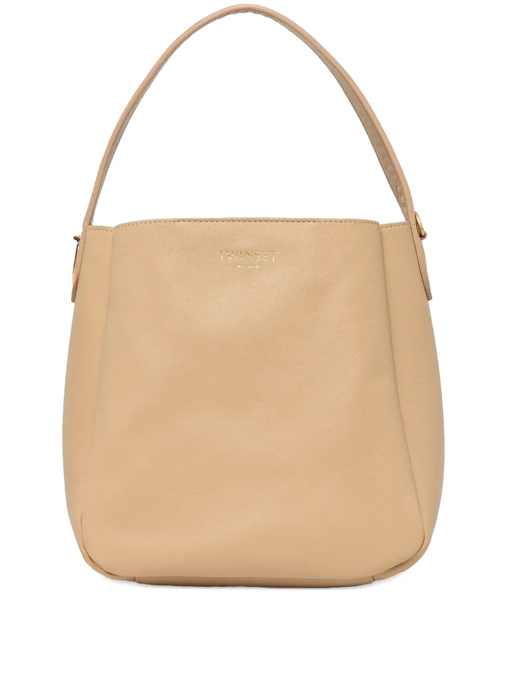 TWINSET logo cross body bag - Toni neutri