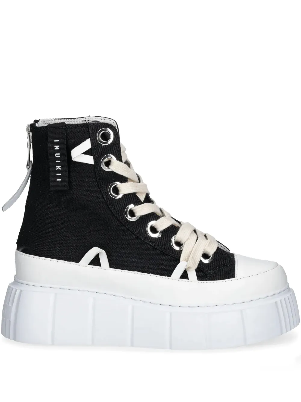 Inuikii Matilda Canvas High sneakers Zwart