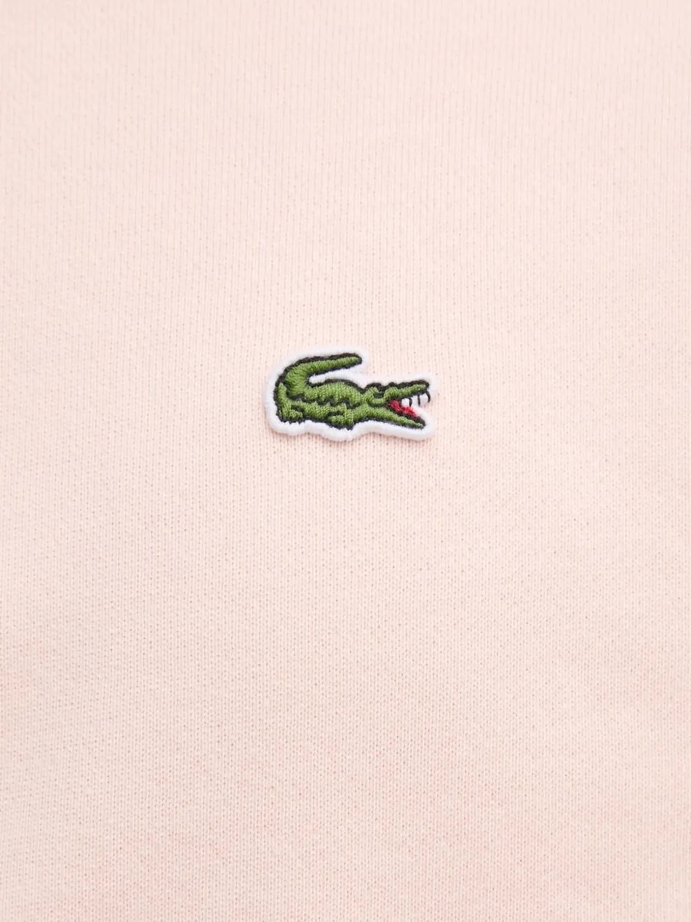 Lacoste Sweater met logopatch Roze