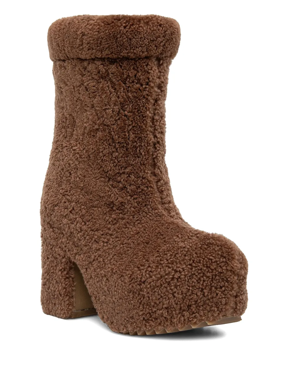 Inuikii 100mm shearling boots - Bruin