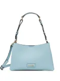 TWINSET logo patch shoulder bag - Blue