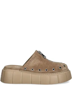 Casadei Flip Flops Birky Ale Con Tacón De 40mm | Marrón | FARFETCH CL