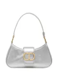 TWINSET Milano leather tote bag - Silver