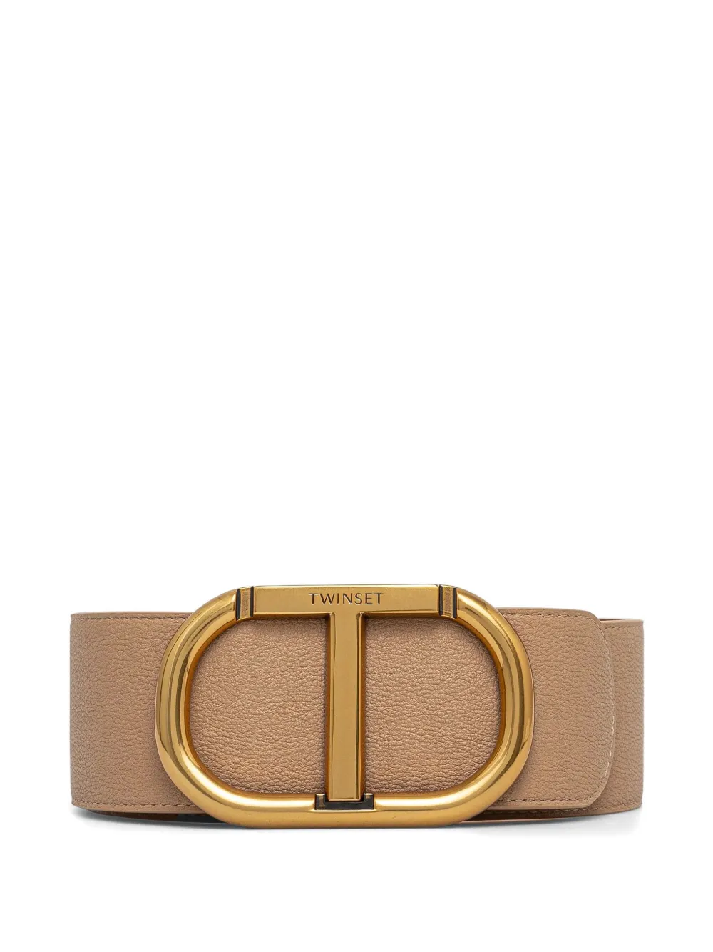 logo-buckle belt