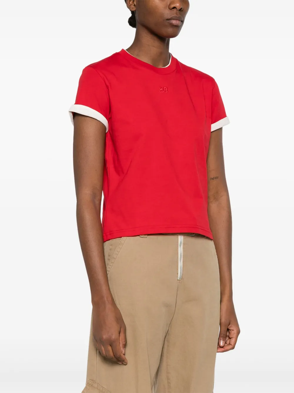 Wales Bonner Horizon T-shirt Rood