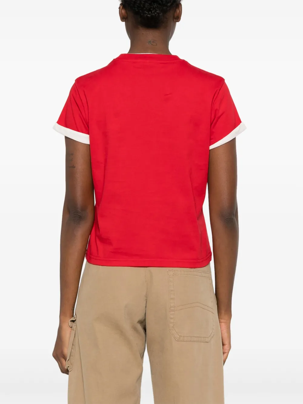 Wales Bonner Horizon T-shirt Rood