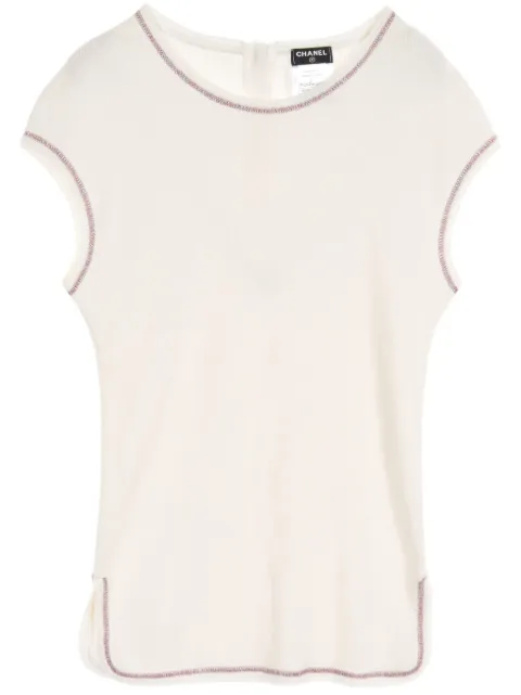 CHANEL Pre-Owned 1986-1988 knitted top