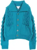 Bottega Veneta Pre-Owned 2010s cotton cardigan - Blue