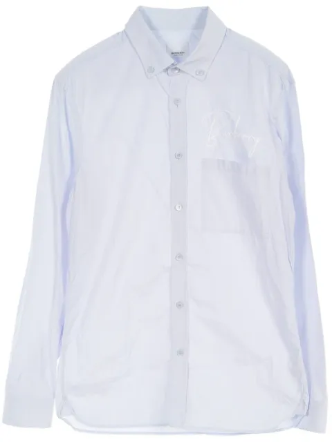 Burberry Pre-Owned 2000s buttoned down shirt 