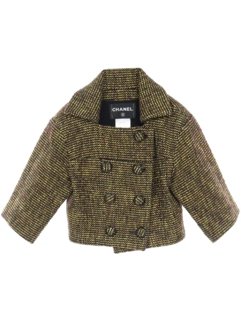 CHANEL Pre-Owned 1986-1988 tweed jacket