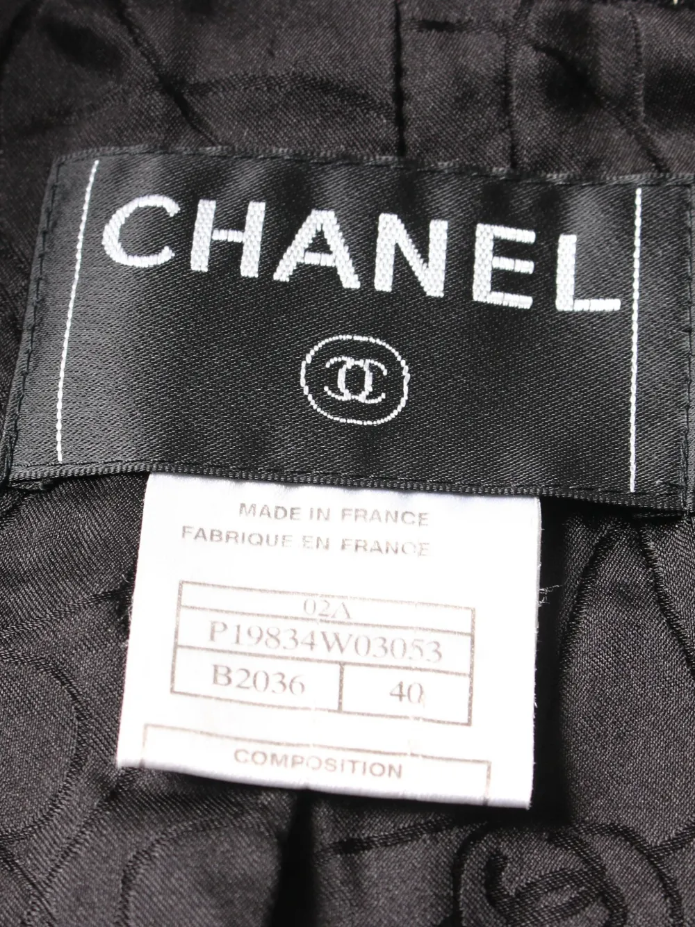 Pre-owned Chanel 1986-1988 Coco Mark Skirt Suit In Black