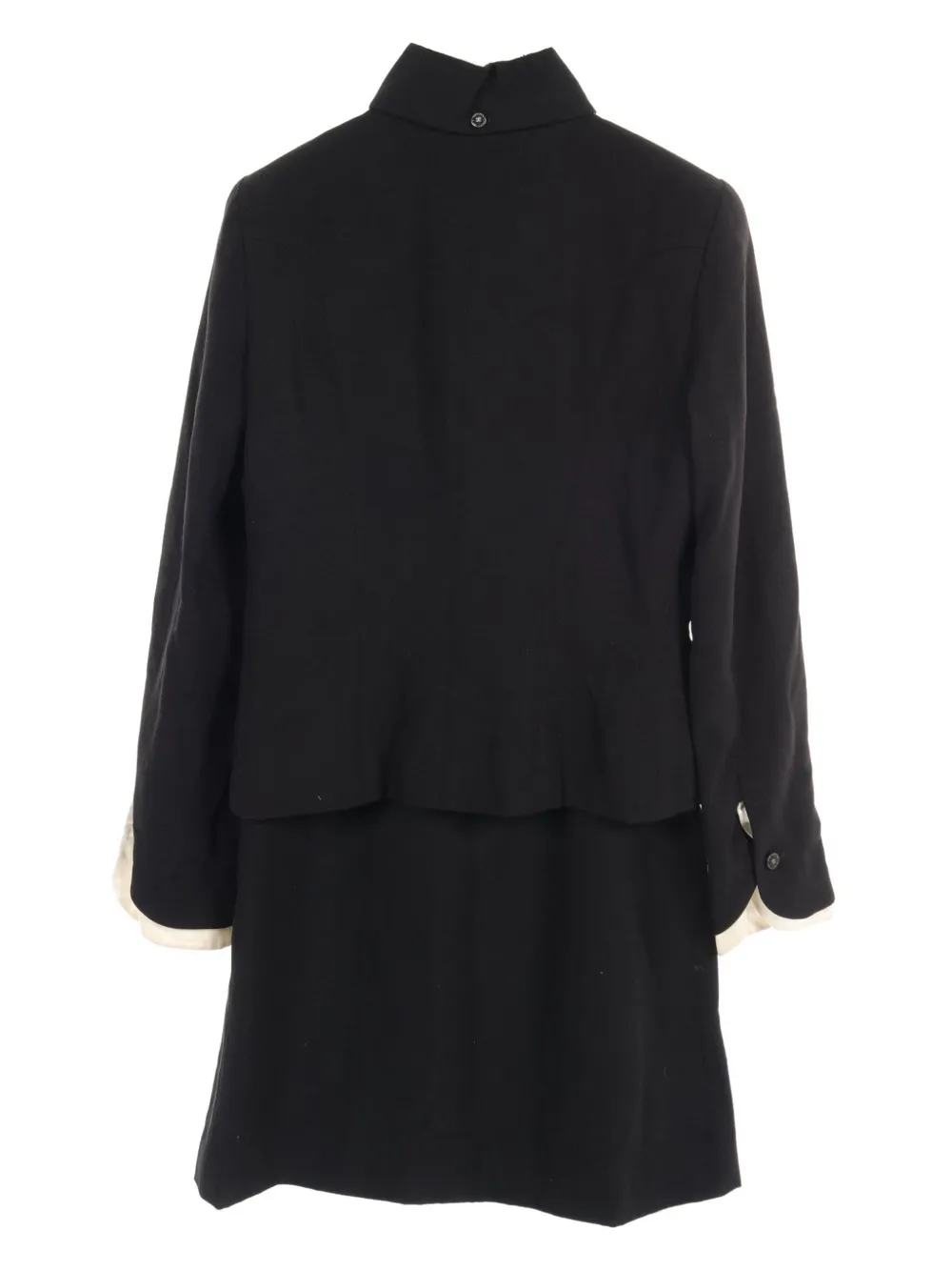 CHANEL Pre-Owned 1986-1988 Coco Mark skirt suit - Zwart