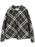 Burberry Pre-Owned 2010s Mega Check hooded jacket - Green