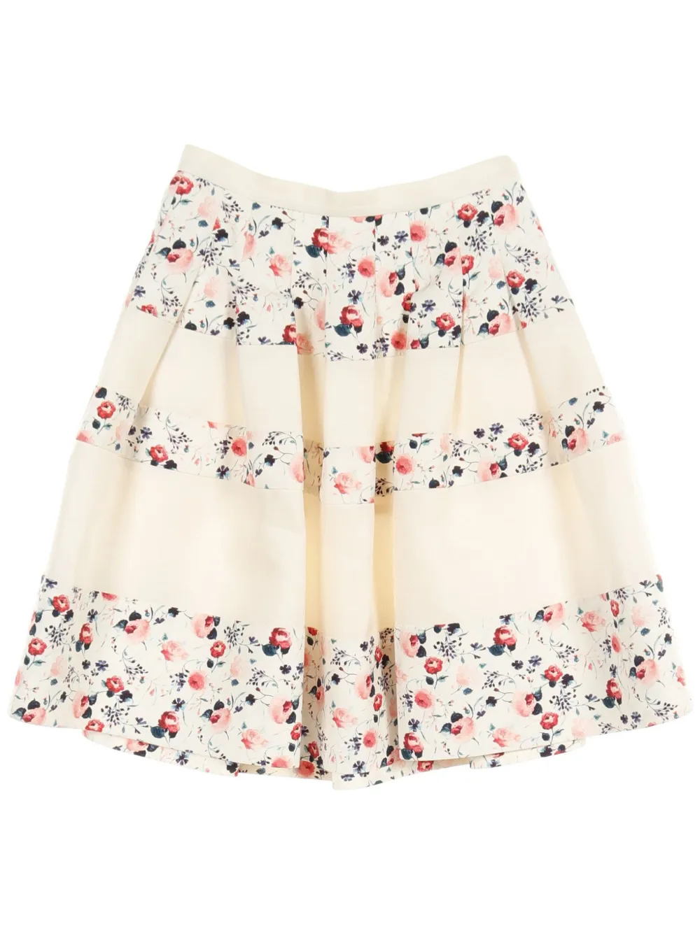 2010s floral-print skirt