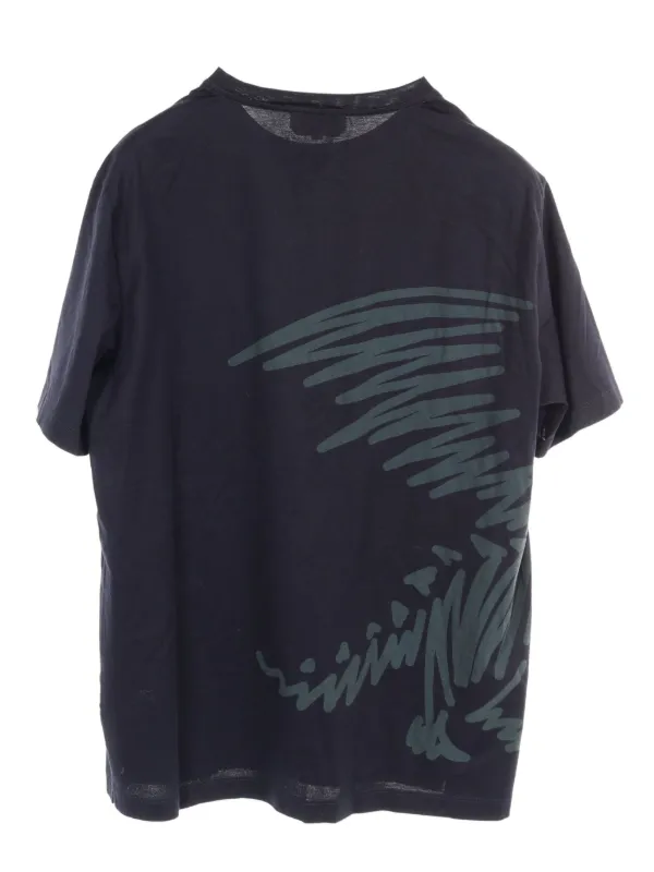 Hermès Pre-Owned 2000s Cotton t-shirt | Blue | FARFETCH Hermès Pre-Owned 2000s Cotton t-shirt | Blue | FARFETCH