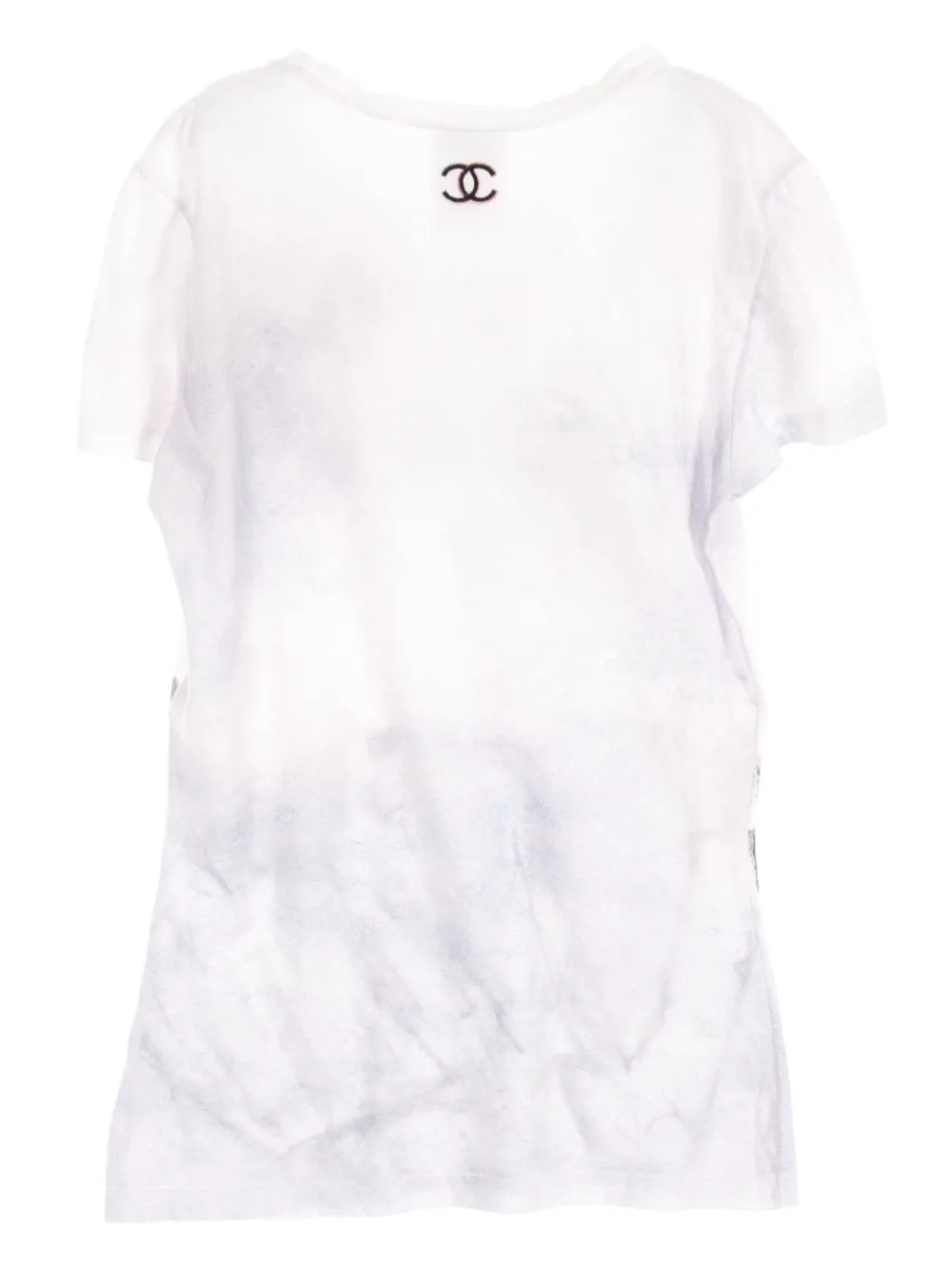 CHANEL Pre-Owned 2000s Coco Mademoiselle t-shirt - Wit