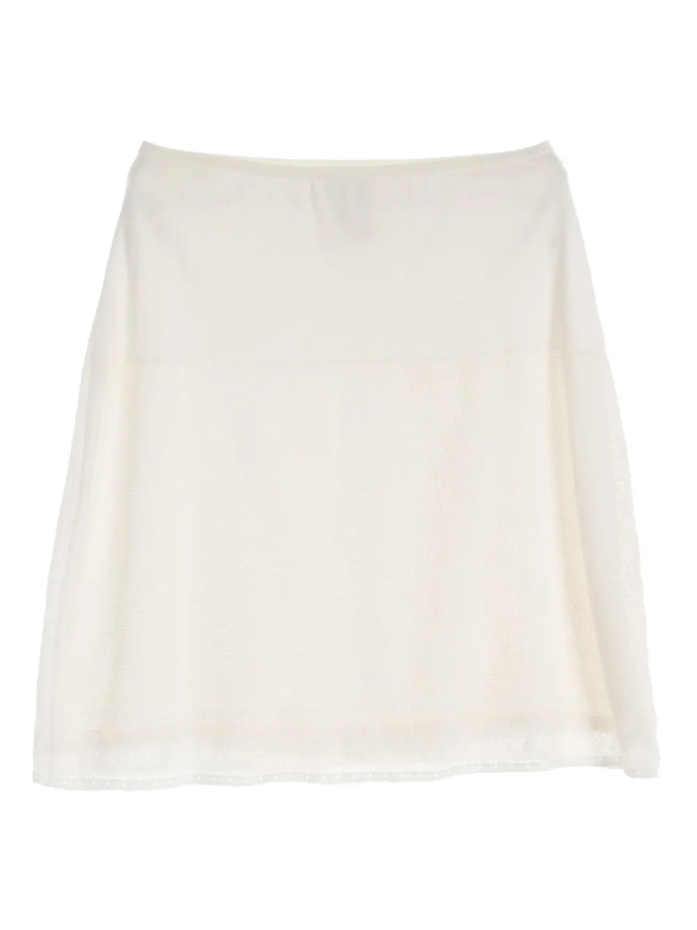 CHANEL Pre-Owned 1986-1988 Icon skirt - Beige