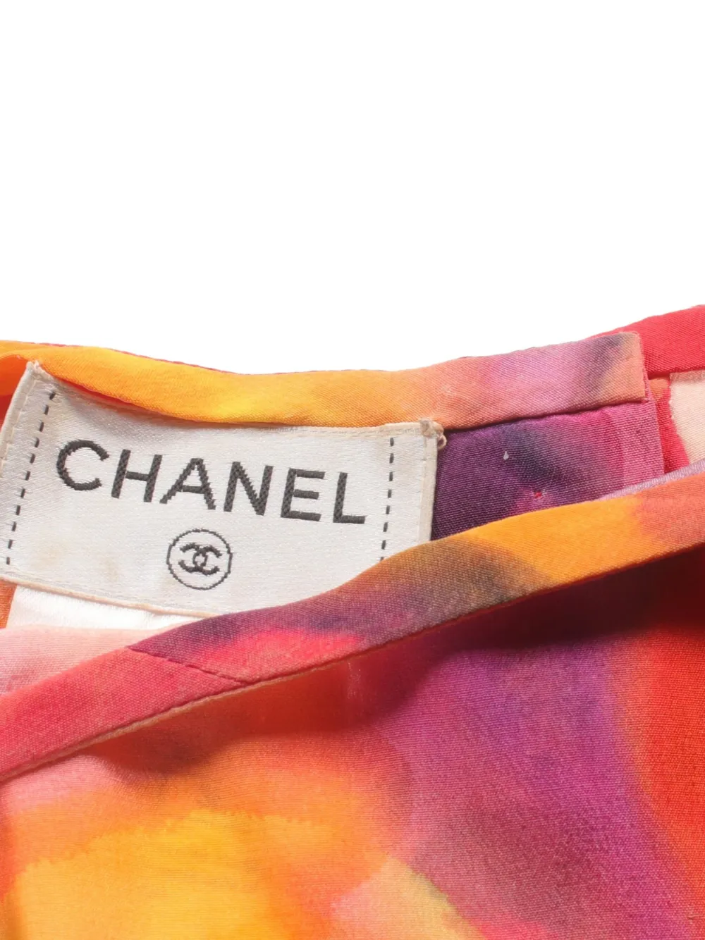 Pre-owned Chanel 1986-1988 Silk Blouse In Pink