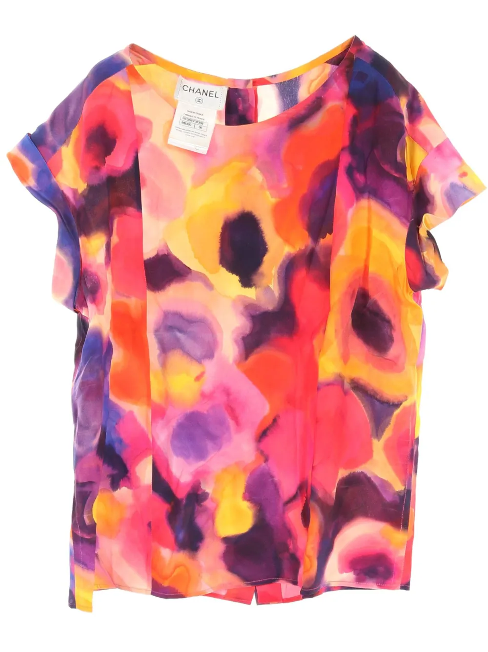 1986-1988 silk blouse
