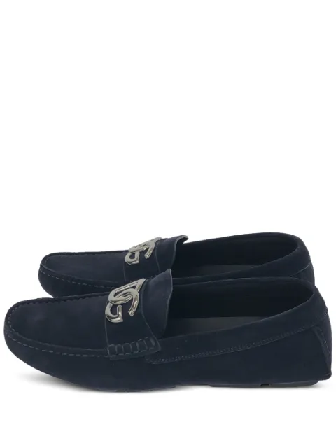 Dolce & Gabbana Pre-Owned 2020s logo-plaque loafers