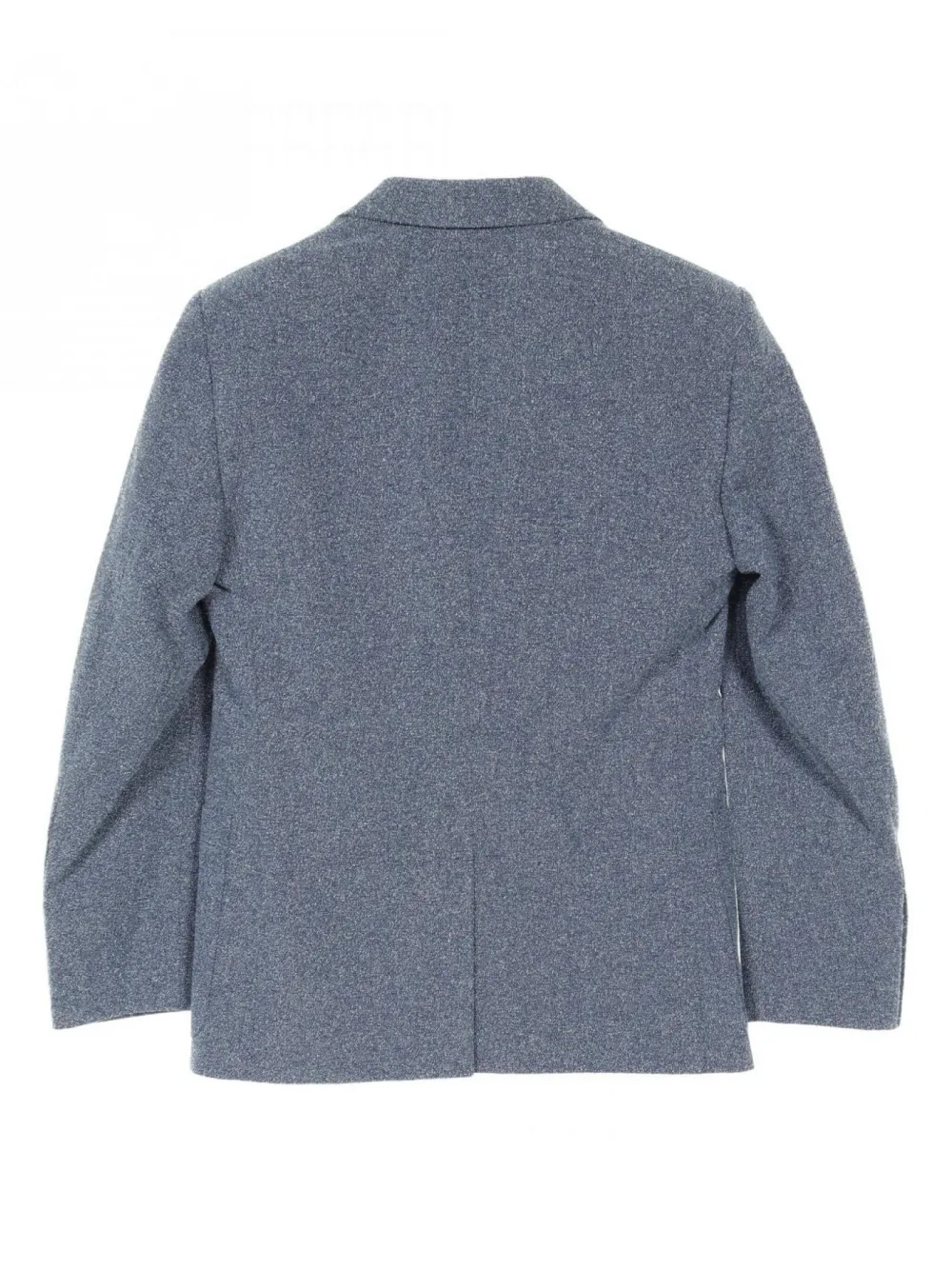 Hermès Pre-Owned 2010s Exlibris tweed tailored jacket - Blauw