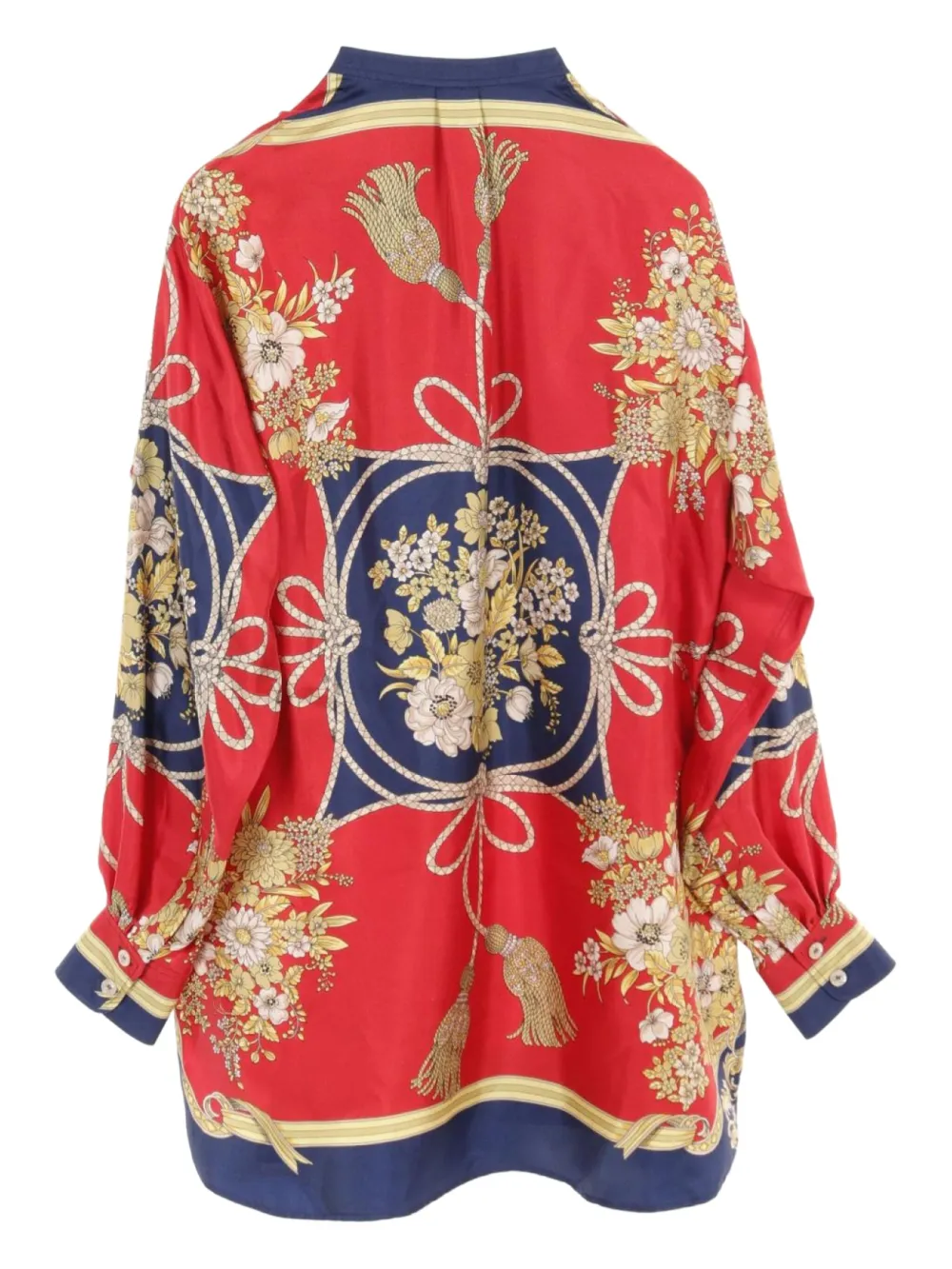 Gucci Pre-Owned 2010s blouse met bloemenprint - Rood