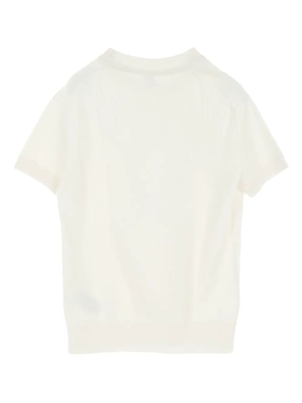 Hermès Pre-Owned 2010s kasjmier T-shirt - Wit