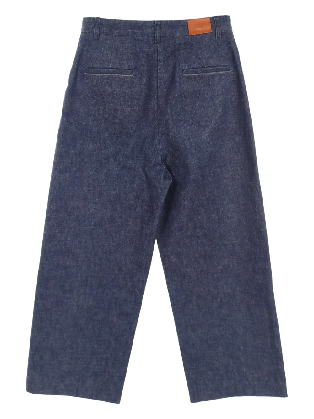 Hermès Pre-Owned 2010s denim trousers - Blauw