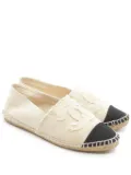 CHANEL Pre-Owned 1986-1988 coco mark espadrilles - Neutrals