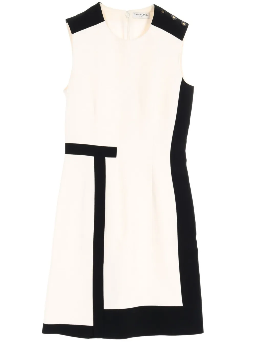 2010s two-tone dress