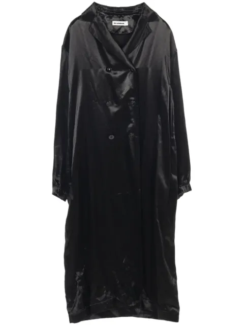 Jil Sander Pre-Owned 2010s logo-print coat 