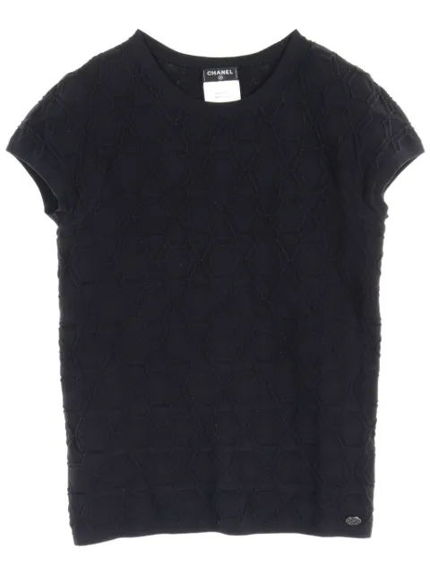 CHANEL Pre-Owned 1986-1988 cotton-blend jumper
