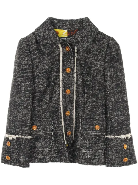 Dolce & Gabbana Pre-Owned 2020s tweed jacket 