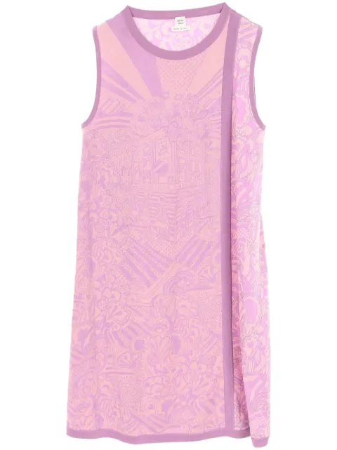 Hermès Pre-Owned vestido de seda 2010