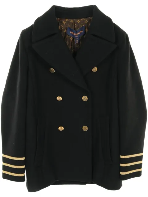 Louis Vuitton Pre-Owned 2020s Golden Trim coat