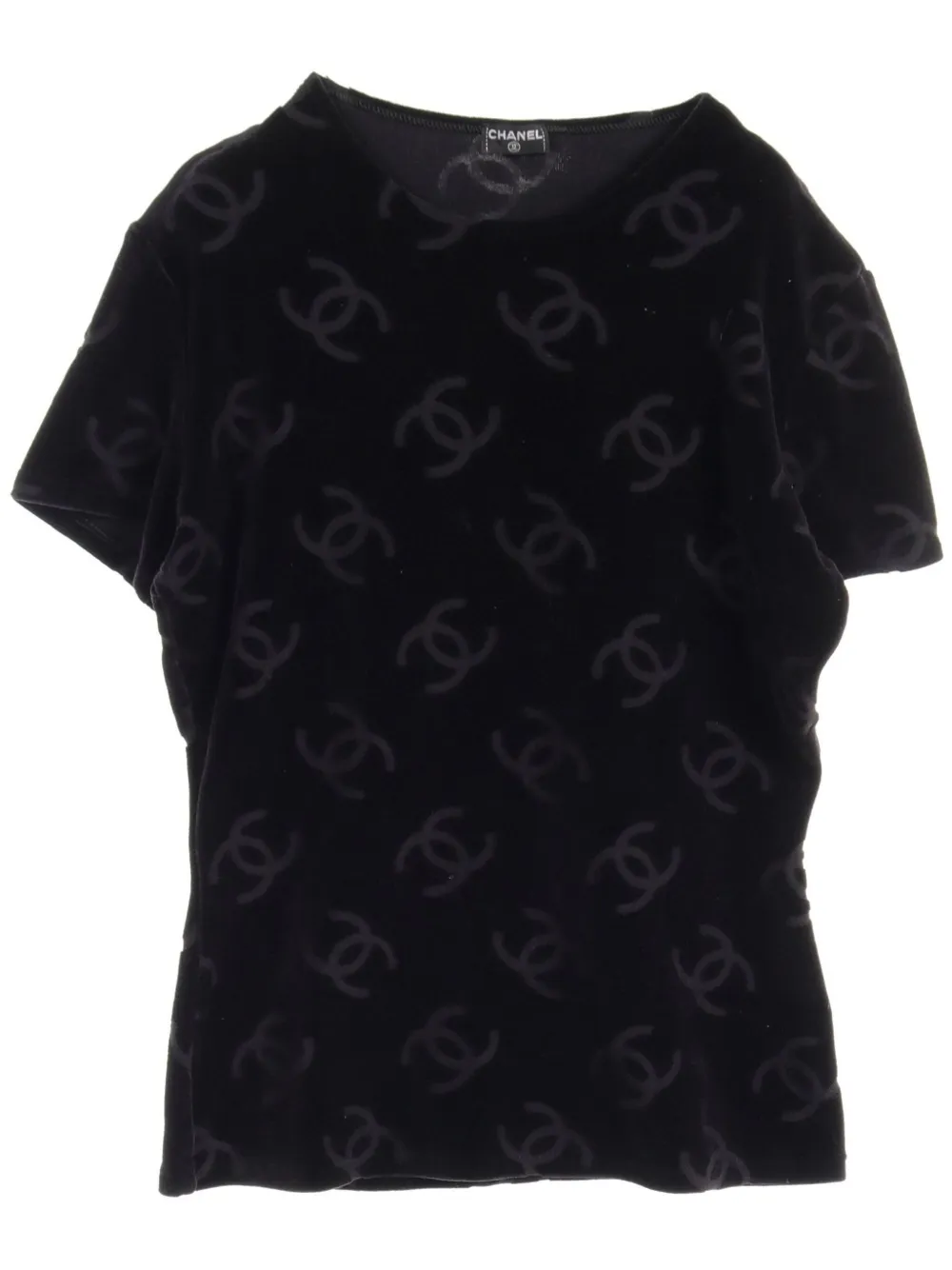 CHANEL Pre-Owned توب ‪1986-1988 CC‬ | أزرق | Image 1