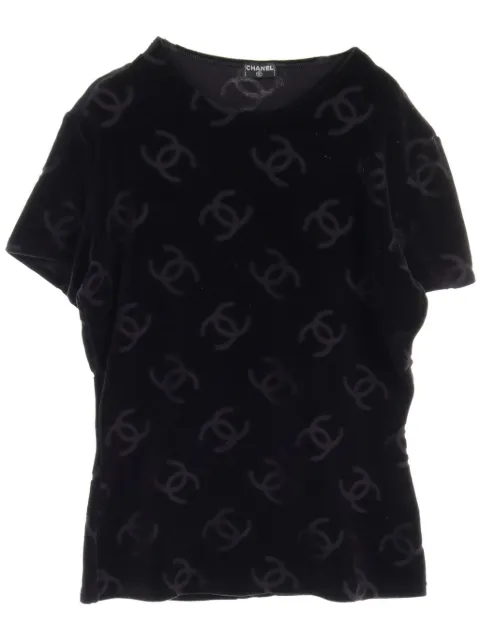 CHANEL Pre-Owned 1986-1988 CC top