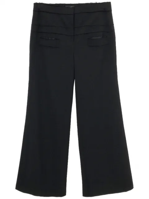 CHANEL Pre-Owned 1986-1988 wool trousers