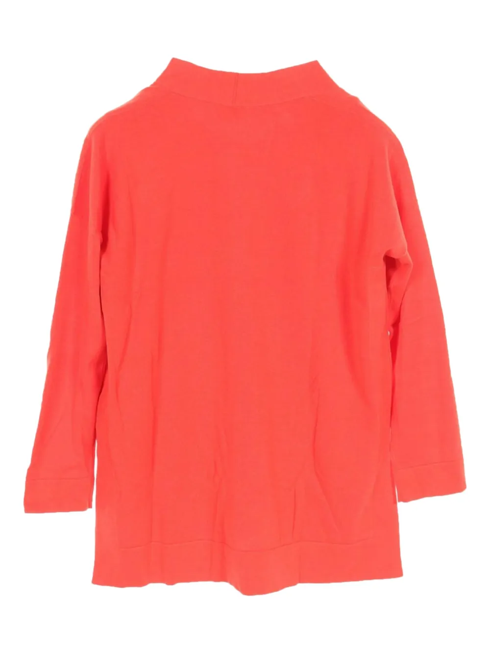 Pre-owned Hermes 2010s H-embroidered Cardigan And T-shirt Set In Red
