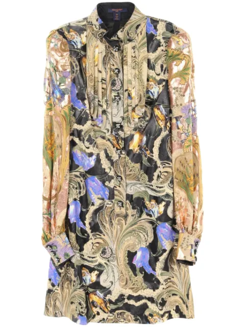 Louis Vuitton Pre-Owned vestido con estampado floral 2010