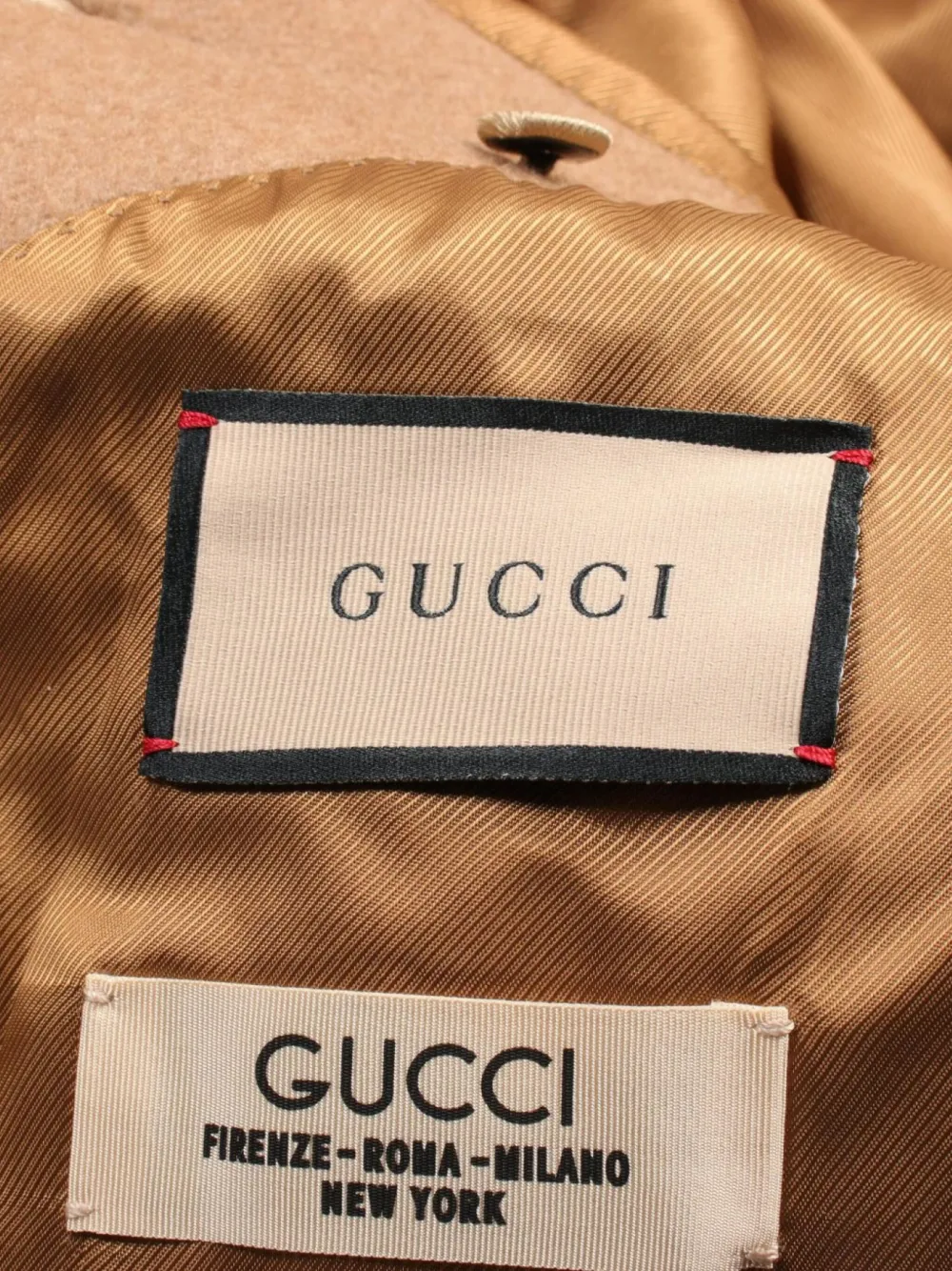 Gucci Pre-Owned Cappotto City Label anni 2010 | Cappotti Pre-owned | Image 3