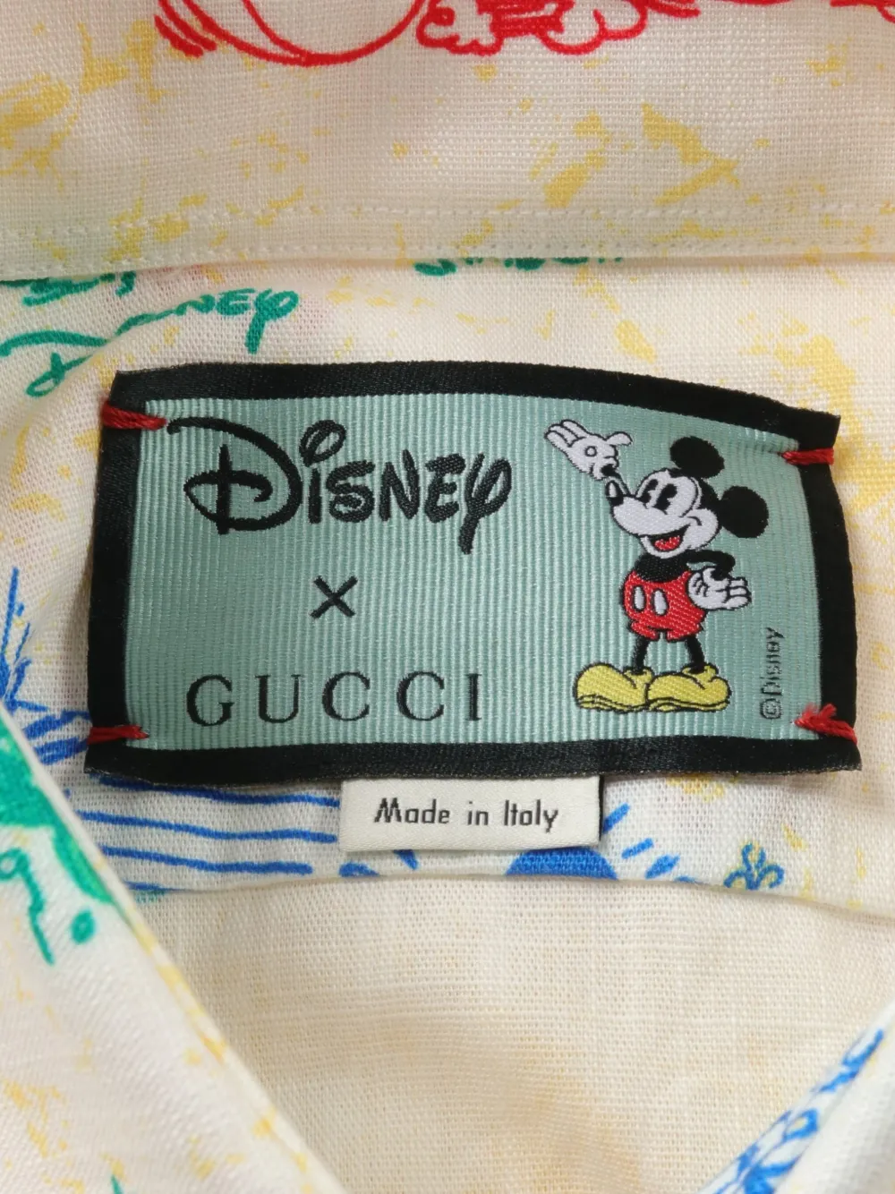 Gucci Pre-Owned Camicia in cotone Gucci x Disney anni 2010 | Top Pre-owned | Image 3