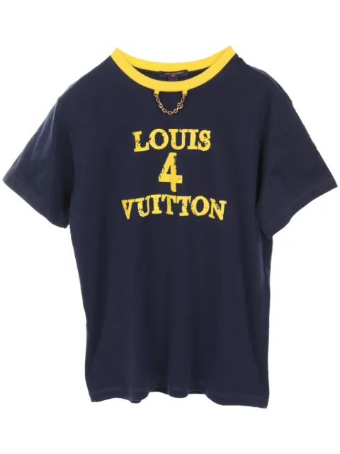 Louis Vuitton Pre-Owned 2010s logo-print cotton T-shirt